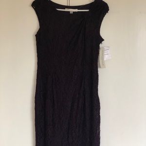 Purple lace dress size 10